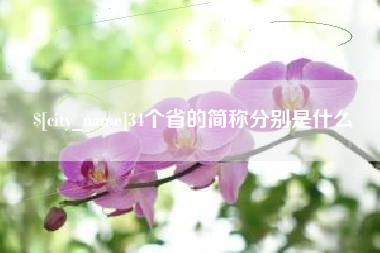 果洛34个省的简称分别是什么