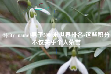 果洛男子5000米世界排名-这些积分不仅关乎个人荣誉