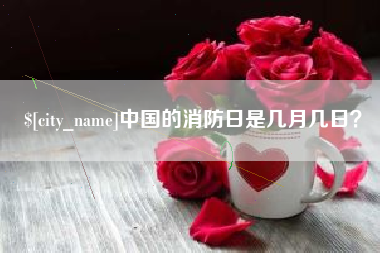 果洛中国的消防日是几月几日？