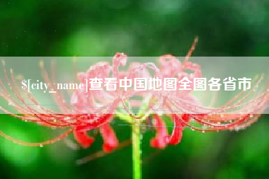 果洛查看中国地图全图各省市