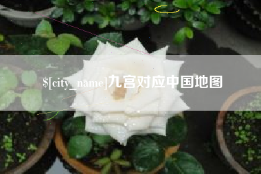 果洛九宫对应中国地图