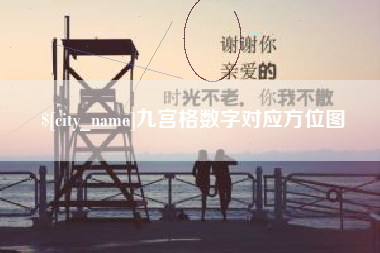 果洛九宫格数字对应方位图