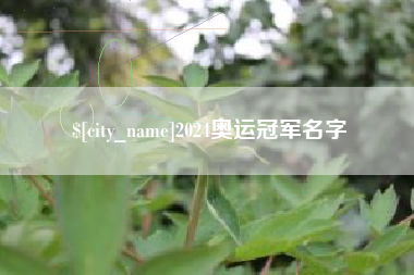 果洛2024奥运冠军名字