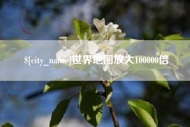 果洛世界地图放大100000倍