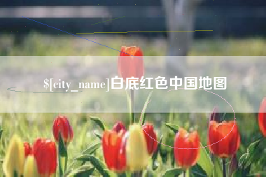 果洛白底红色中国地图