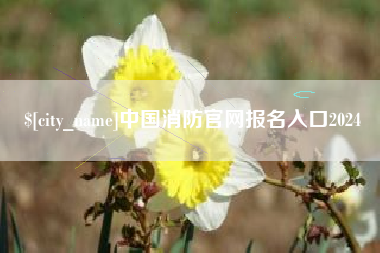 果洛中国消防官网报名入口2024