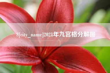 果洛2021年九宫格分解图