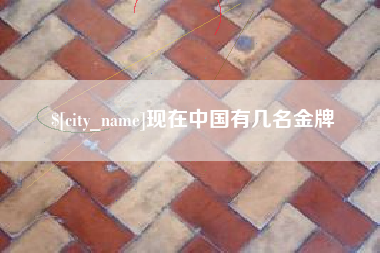 果洛现在中国有几名金牌