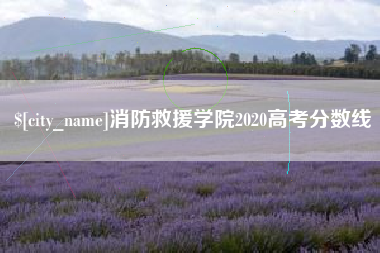 果洛消防救援学院2020高考分数线