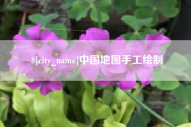 果洛中国地图手工绘制