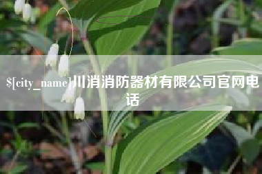 果洛川消消防器材有限公司官网电话