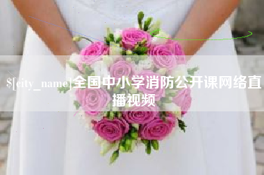 果洛全国中小学消防公开课网络直播视频