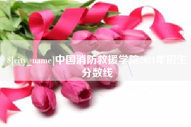 果洛中国消防救援学院2021年招生分数线