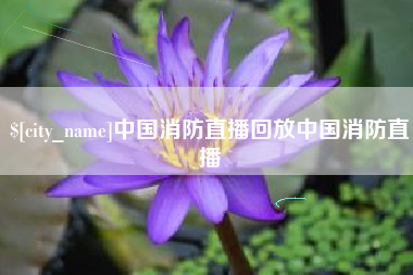 果洛中国消防直播回放中国消防直播