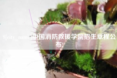 果洛中国消防救援学院招生章程公布!